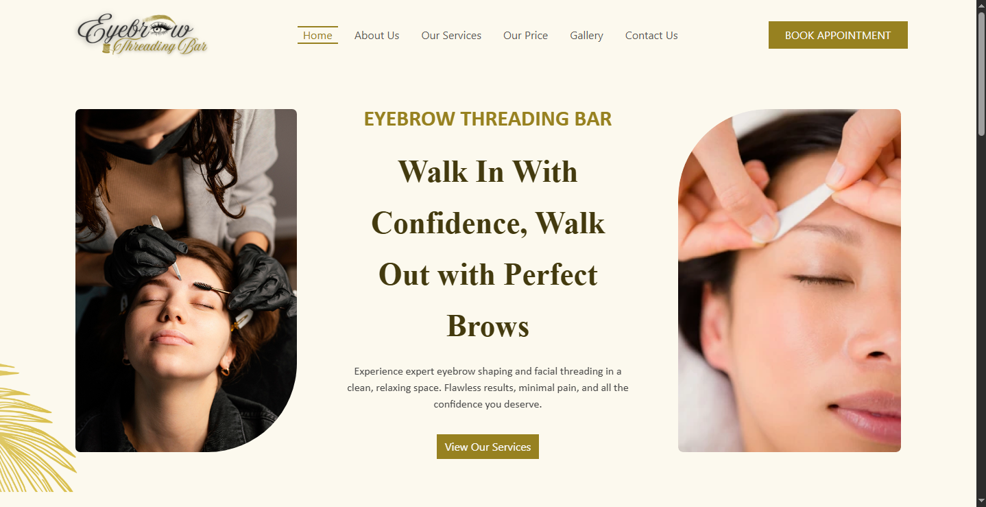 Eyebrows Threading Bar